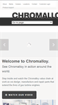 Mobile Screenshot of chromalloy.com